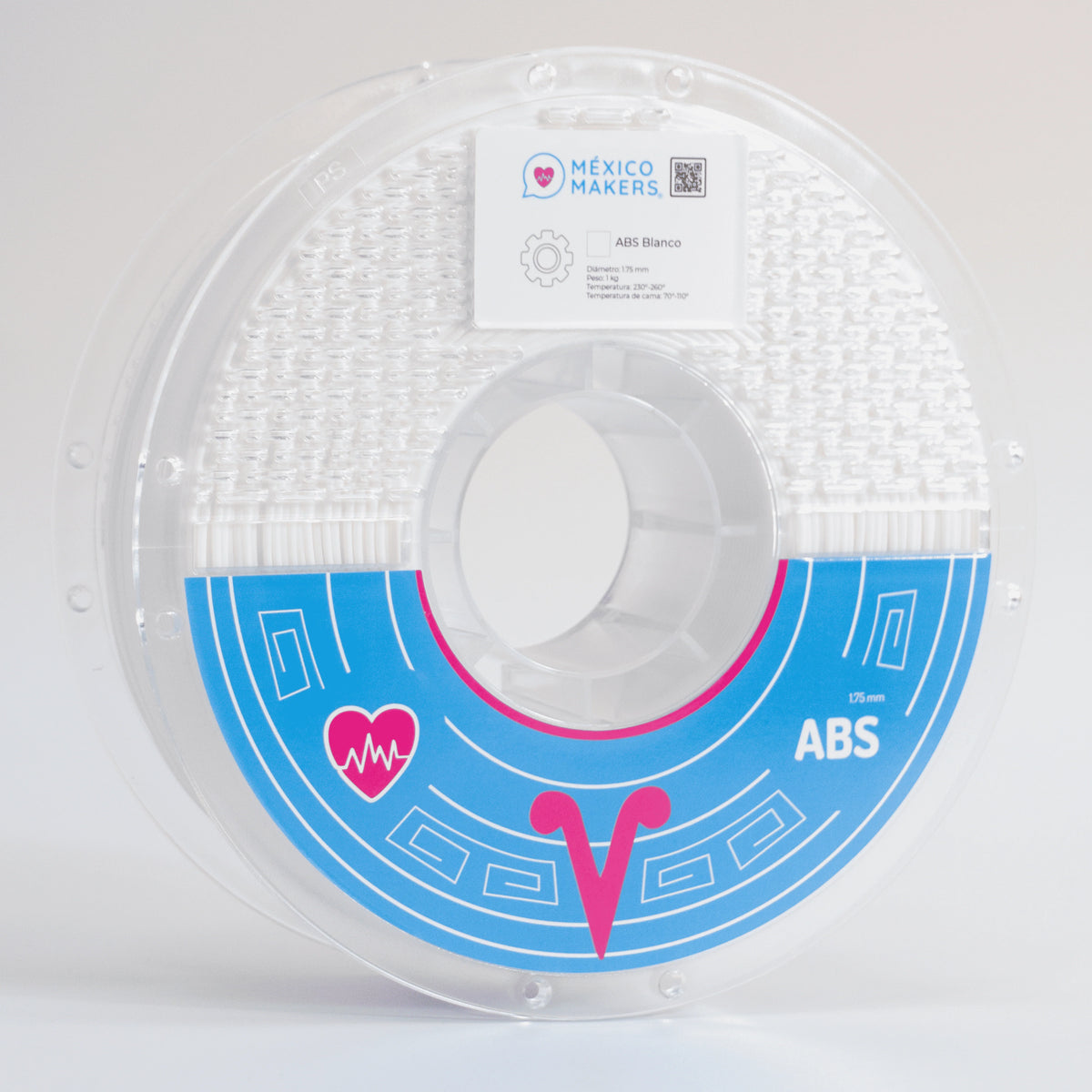Filamento ABS MEXICO MAKERS 1kg 1.75mm